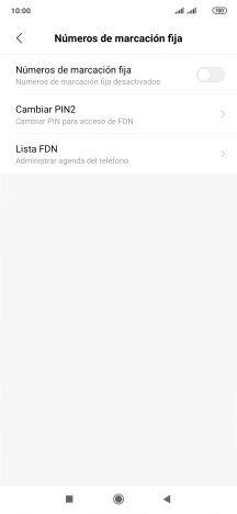 Pulsa el indicador junto a 