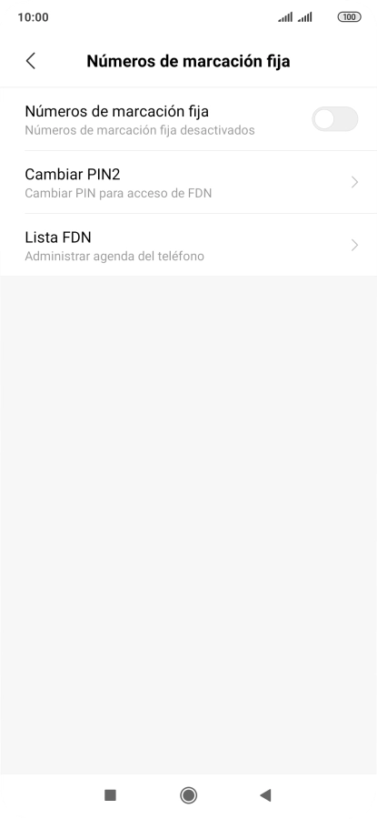 Pulsa el indicador junto a 
