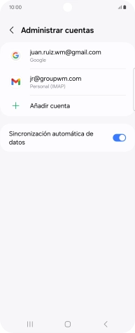 Pulsa la tecla de inicio para terminar y regresar a la pantalla de inicio.