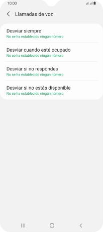 Pulsa la tecla de inicio para terminar y regresar a la pantalla de inicio.