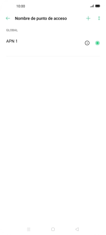 Pulsa el icono de añadir.