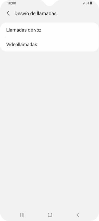 Pulsa Llamadas de voz.