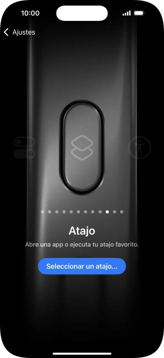 Si el teléfono lo solicita, sigue las indicaciones de la pantalla para elegir más ajustes de la función que has seleccionado.