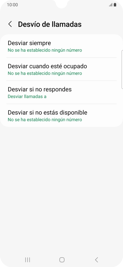Pulsa la tecla de inicio para terminar y regresar a la pantalla de inicio.
