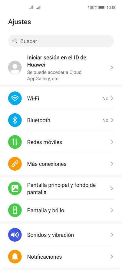 Pulsa Wi-Fi.