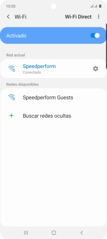 Pulsa la tecla de inicio para terminar y regresar a la pantalla de inicio.