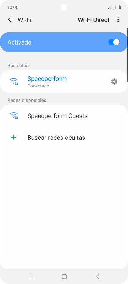 Pulsa la tecla de inicio para terminar y regresar a la pantalla de inicio.