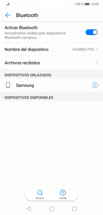 Pulsa la tecla de inicio para terminar y regresar a la pantalla de inicio.