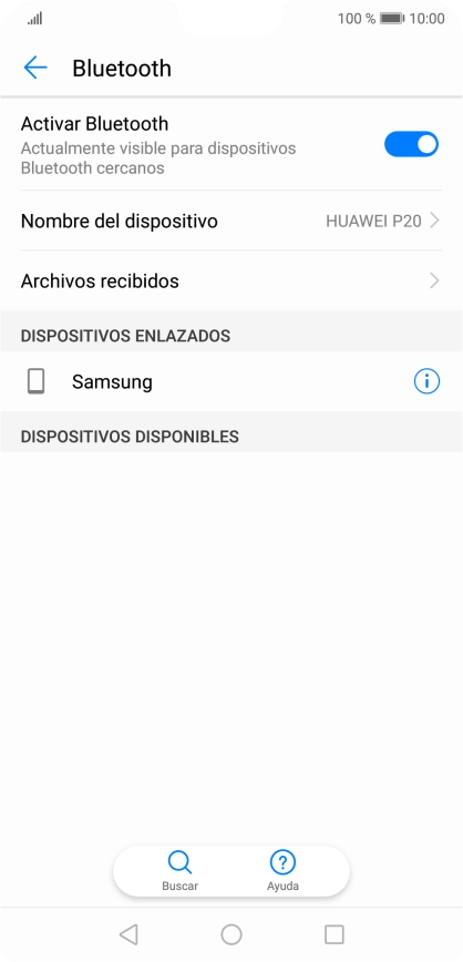 Pulsa la tecla de inicio para terminar y regresar a la pantalla de inicio.