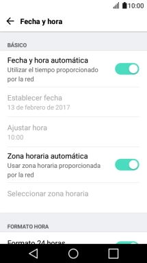Pulsa la tecla de inicio para terminar y regresar a la pantalla de inicio.