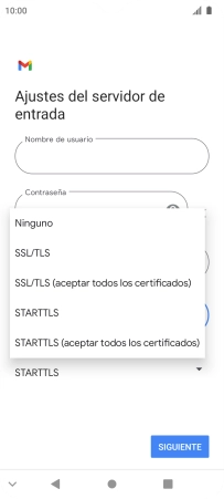 Pulsa SSL/TLS.
