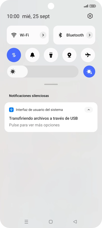 Pulsa Pulse para ver más opciones.