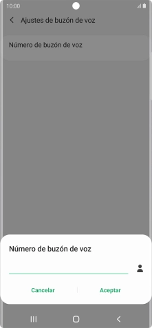 Introduce 22177 y pulsa Aceptar.