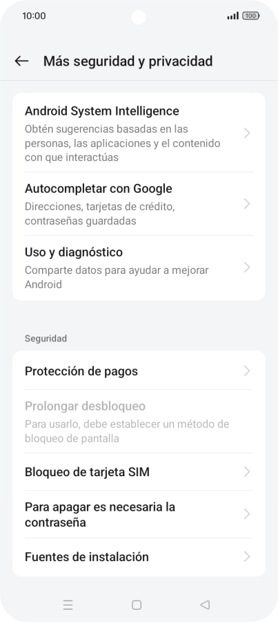 Pulsa Bloqueo de tarjeta SIM.