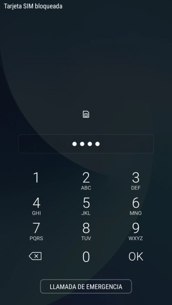 Si lo solicita el teléfono, introduce el código PIN y pulsa OK.