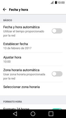 Pulsa el indicador junto a 