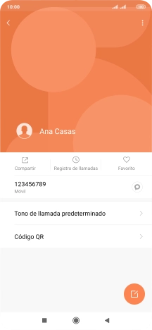 Pulsa la tecla de inicio para terminar y regresar a la pantalla de inicio.