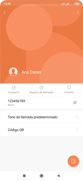 Pulsa la tecla de inicio para terminar y regresar a la pantalla de inicio.