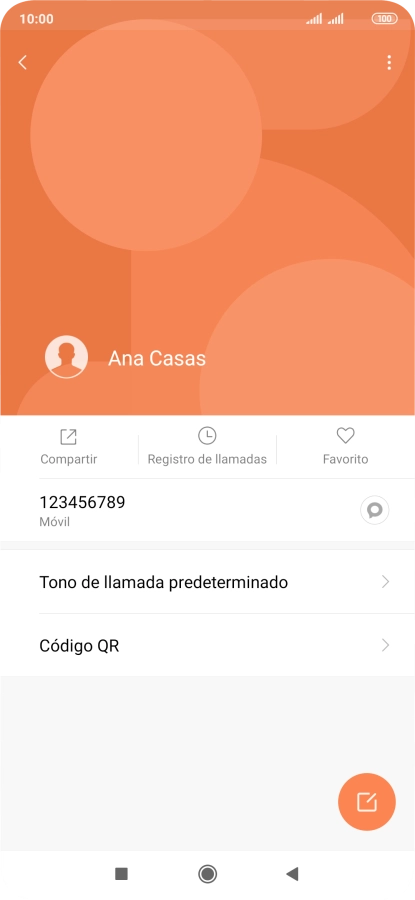 Pulsa la tecla de inicio para terminar y regresar a la pantalla de inicio.