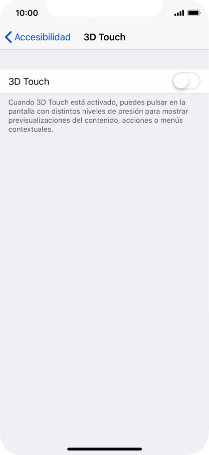 Pulsa el indicador junto a 