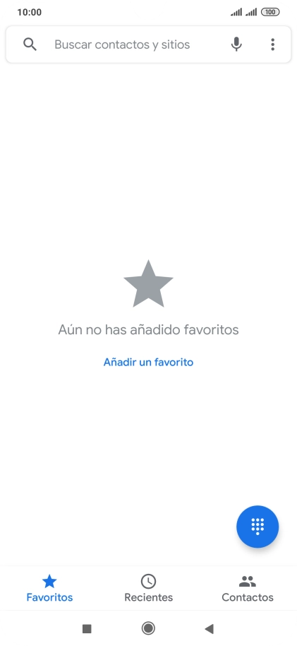 Pulsa el icono de menú.