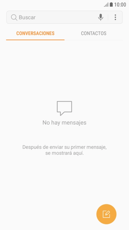 Pulsa el icono de menú.