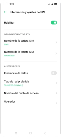 Pulsa Nombre del punto de acceso.