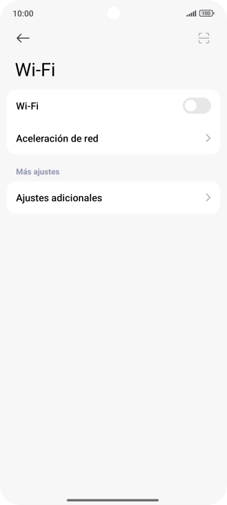 Pulsa el indicador junto a 