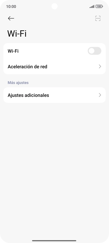 Pulsa el indicador junto a 