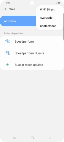 Pulsa Avanzado.