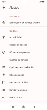 Pulsa Buzón de voz.
