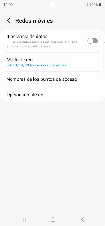 Pulsa el indicador junto a 