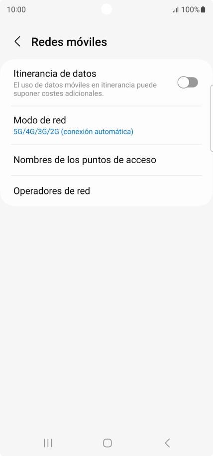 Pulsa el indicador junto a 