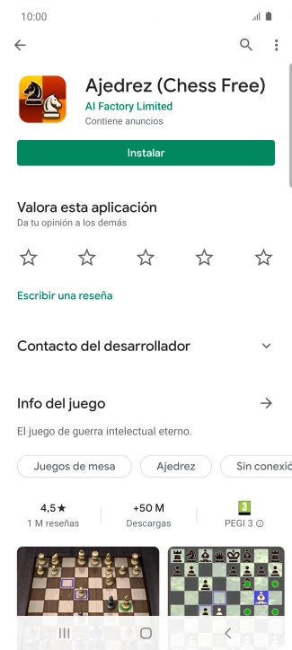 Pulsa la tecla de inicio para terminar y regresar a la pantalla de inicio.