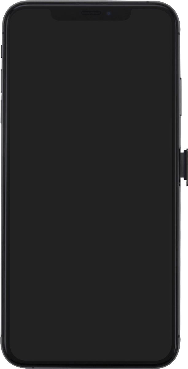 Retira el contenedor de la tarjeta SIM del teléfono.