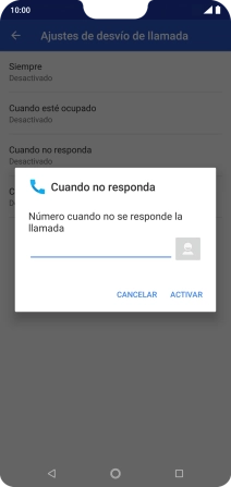 Introduce +34600132000 y pulsa ACTIVAR.
