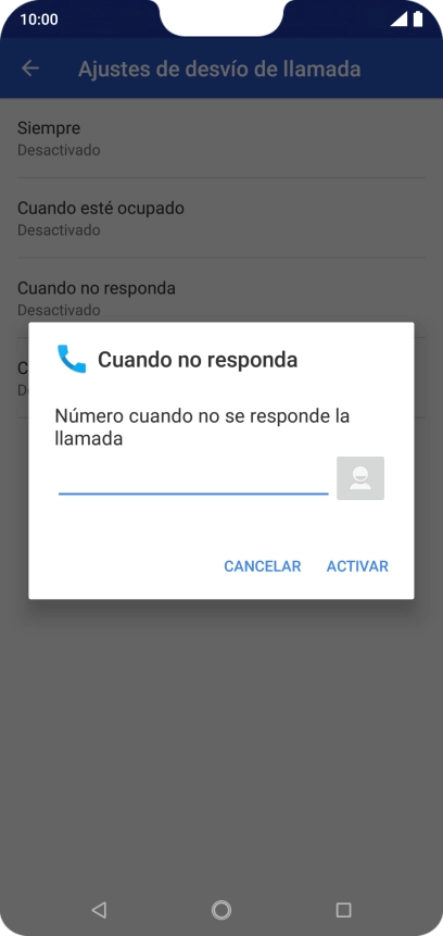 Introduce +34600132000 y pulsa ACTIVAR.