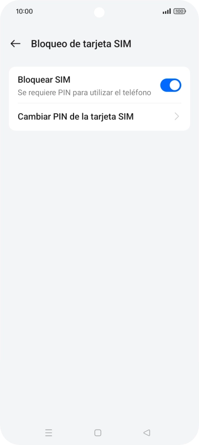 Pulsa el indicador junto a 