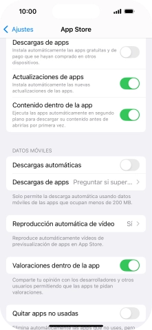 Pulsa el indicador junto a 