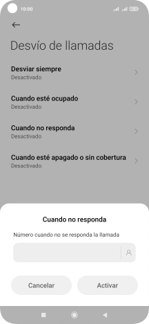 Introduce +34600132000 y pulsa Activar.