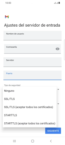 Pulsa Ninguno.