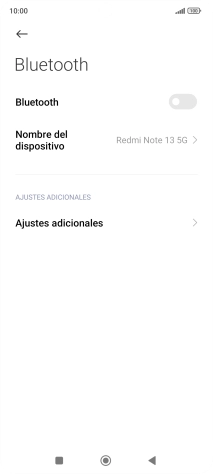 Pulsa el indicador junto a 