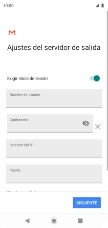 Pulsa el indicador junto a 