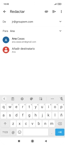 Pulsa el contacto deseado.