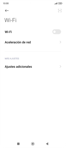 Pulsa el indicador junto a 