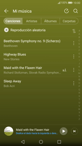 Pulsa la categoría deseada.