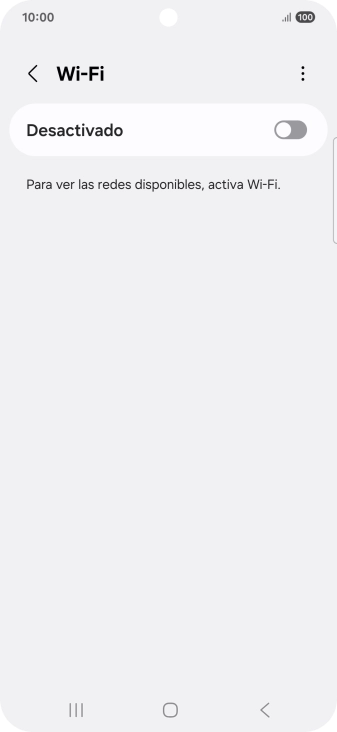 Pulsa el indicador para activar la función.