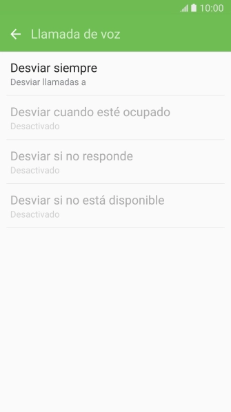 Pulsa la tecla de inicio para terminar y regresar a la pantalla de inicio.