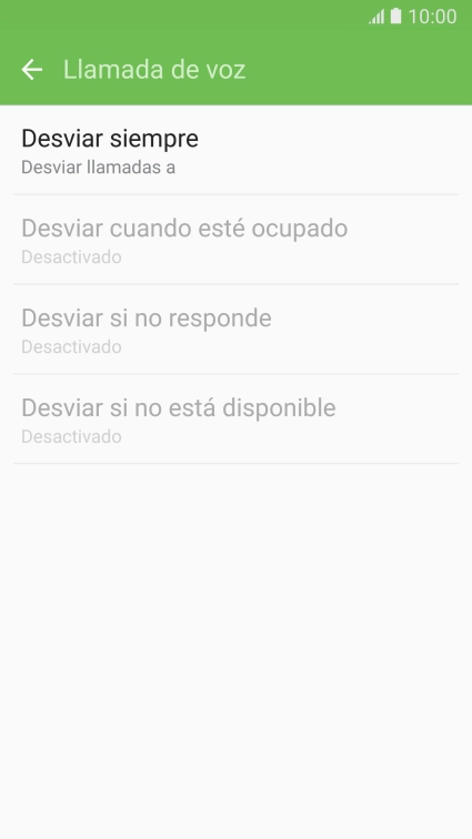 Pulsa la tecla de inicio para terminar y regresar a la pantalla de inicio.
