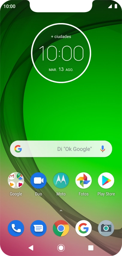 Desliza dos dedos hacia abajo desde la parte superior de la pantalla. Desliza dos dedos hacia abajo desde la parte superior de la pantalla.